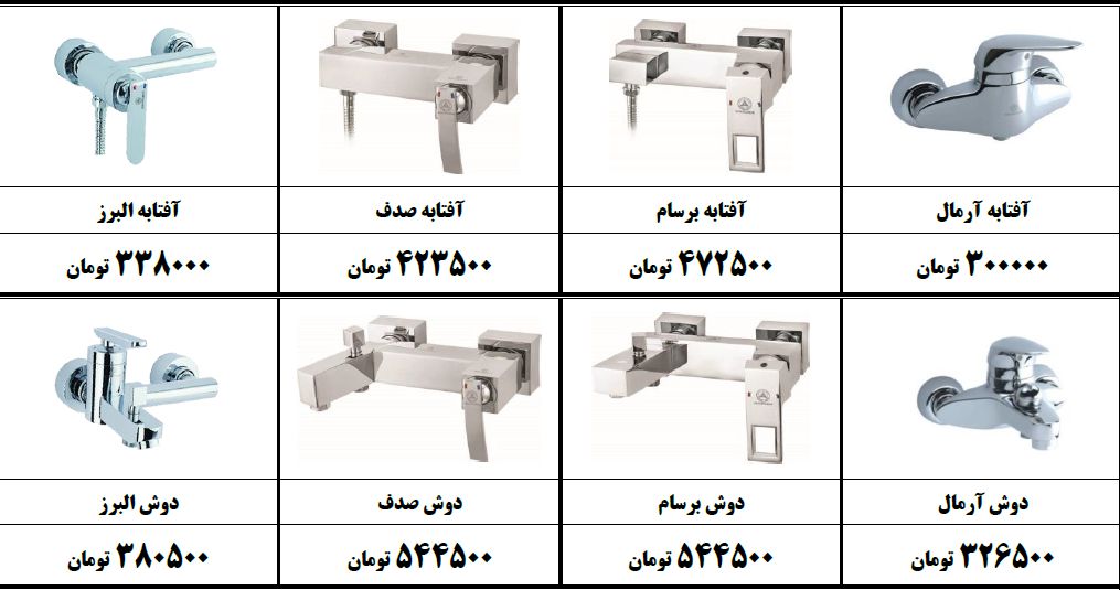 فروش شیرآلات قهرمان